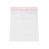 100 sachets plastique 4 x 6 cm.