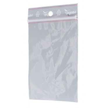100 sachets plastique 8 x 12 cm (100 g).