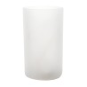Photophore led en verre avec image des saints- diam- 7 cm- H- 12 cm -fourni sans piles 3 x AAA---