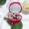 Rose velour sur tige avec chapelet a la rose a personnaliser avec une resine LOT DE 2