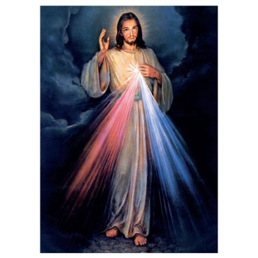 Poster image papier (135 g) H.26 x 19 cm, plusieurs saints.