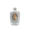 Bouteille verre 115 ml - H. 11 cm + resine.