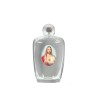 Bouteille verre 115 ml - H. 11 cm + resine.