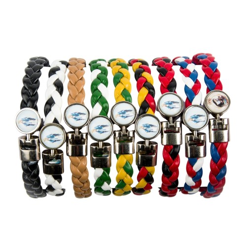 Bracelet en résine tressé avec fermoir crochet, couleurs assorties, à personnaliser avec une résine.....