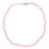 Collier en pierre -Oslash- 8 mm avec fermoir- longueur 45 cm- Differentes pierres-