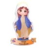 Magnet enfantin en resine souple , H. 8 cm. Plusieurs saints.