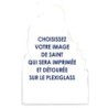 Magnet enfantin en resine souple , H. 8 cm. Plusieurs saints.