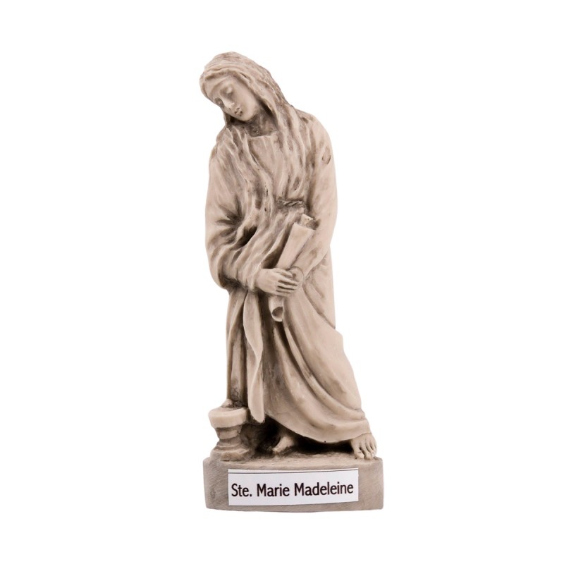 Statue Marie Madeleine 12 cm ton pierre