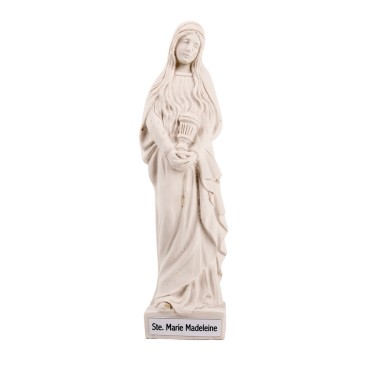 Statue Marie Madeleine 15 cm blanche