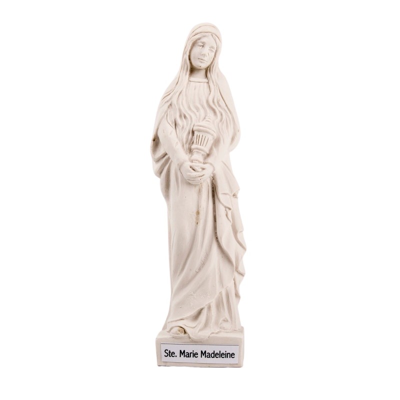Statue Marie Madeleine 15 cm blanche