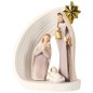 Nativité en résine avec avec étoile filante H.13.3 cm