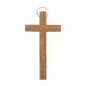 Croix de cou en bois H. 6 cm (sans cordon)..