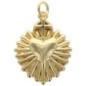 Pendentif de L'Ex-Voto doré supérieur, Ø 2.1 cm.