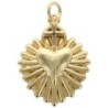 Pendentif de L'Ex-Voto doré supérieur, Ø 2.1 cm.