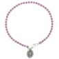 Bracelet tennis en metal avec pierres OZ. Existe de differentes couleurs..
