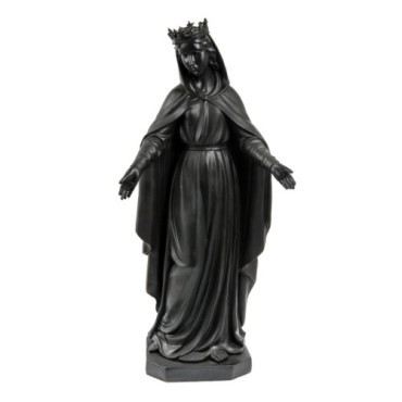 Statue de la Vierge Noire en résine peinte à la main.
