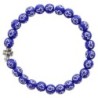 Bracelet sur élastique motif croix, Ø 7 mm. LOT DE 5