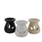 Brule parfum ceramique H. 8cm diam 7cm couleur assortie - boite de 12.