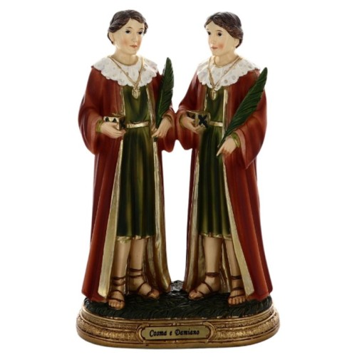 Statue en resine polychrome peinte a la main taille de 16 a 24 cm - Plusieurs Saints..