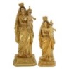Statue en resine peinte a la main Notre Dame de Protection.