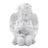 Ange en résine en prière, H. 14 cm