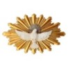 Cadre de l'Esprit Saint H. 23.8 cm