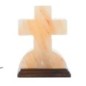 Lampe en sel de l´Himalaya forme croix livree en boite individuelle avec cordon et ampoule. Plusieurs tailles.