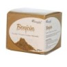 Poudre d’encens en boîte de 100 g, présentée avec cône et support pour une utilisation facile et immédiate.