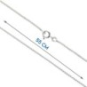 Chaine argent 925 °/°° maille venitienne, fermoir rond a ressort..