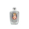 Bouteille verre 115 ml - H. 11 cm + resine.