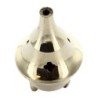 Mini brûle-encens en laiton, H 6 cm, Ø 3,2 cm. Boîte de 12.