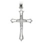 Croix en argent 925°/°° avec OZ au centre H 2.3 cm (1.1 g) Livré en boite
