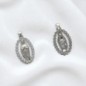 Médaille avec la Vierge de Guadalupe en argent 925 °/°° avec OZ H. 2 cm (1.39 g) Livré en boite