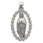 Médaille avec la Vierge de Guadalupe en argent 925 °/°° avec OZ H. 2 cm (1.39 g) Livré en boite