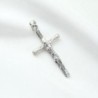 Croix avec Christ en argent 925°/°° H 2.5 cm (1.5 g) Livré en boite