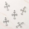 Croix chaldéenne en argent 925 °/°° H 2 cm (1 g) Livré en boite