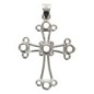 Croix chaldéenne en argent 925 °/°° H 2 cm (1 g) Livré en boite
