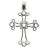 Croix chaldéenne en argent 925 °/°° H 2 cm (1 g) Livré en boite