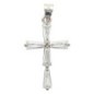 Croix en argent 925°/°° avec OZ H 1.9 cm (0.81 g) Livré en boite
