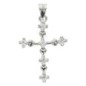 Croix en argent 925 °/°° avec OZ H. 2.1 cm. (1.10 g) Livré en boite