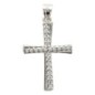 Croix en argent 925 °/°° avec OZ H. 2 cm (0.88 g) Livré en boite