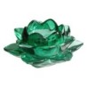 Bougeoir en verre forme fleur de lotus Ø 11 cm