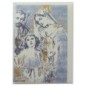 Carte double avec enveloppe – H. 15,5 x 10,5 cm Differents Saints.