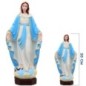 Statue en Fibre de verre, intérieur et extérieur de la Vierge Miraculeuse en couleur. H 100 cm