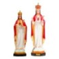 Statue du Christ Roi en couleur, en fibre de verre, pour intérieur et extérieur – Disponible en plusieurs tailles.