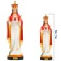 Statue du Christ Roi en couleur, en fibre de verre, pour intérieur et extérieur – Disponible en plusieurs tailles.