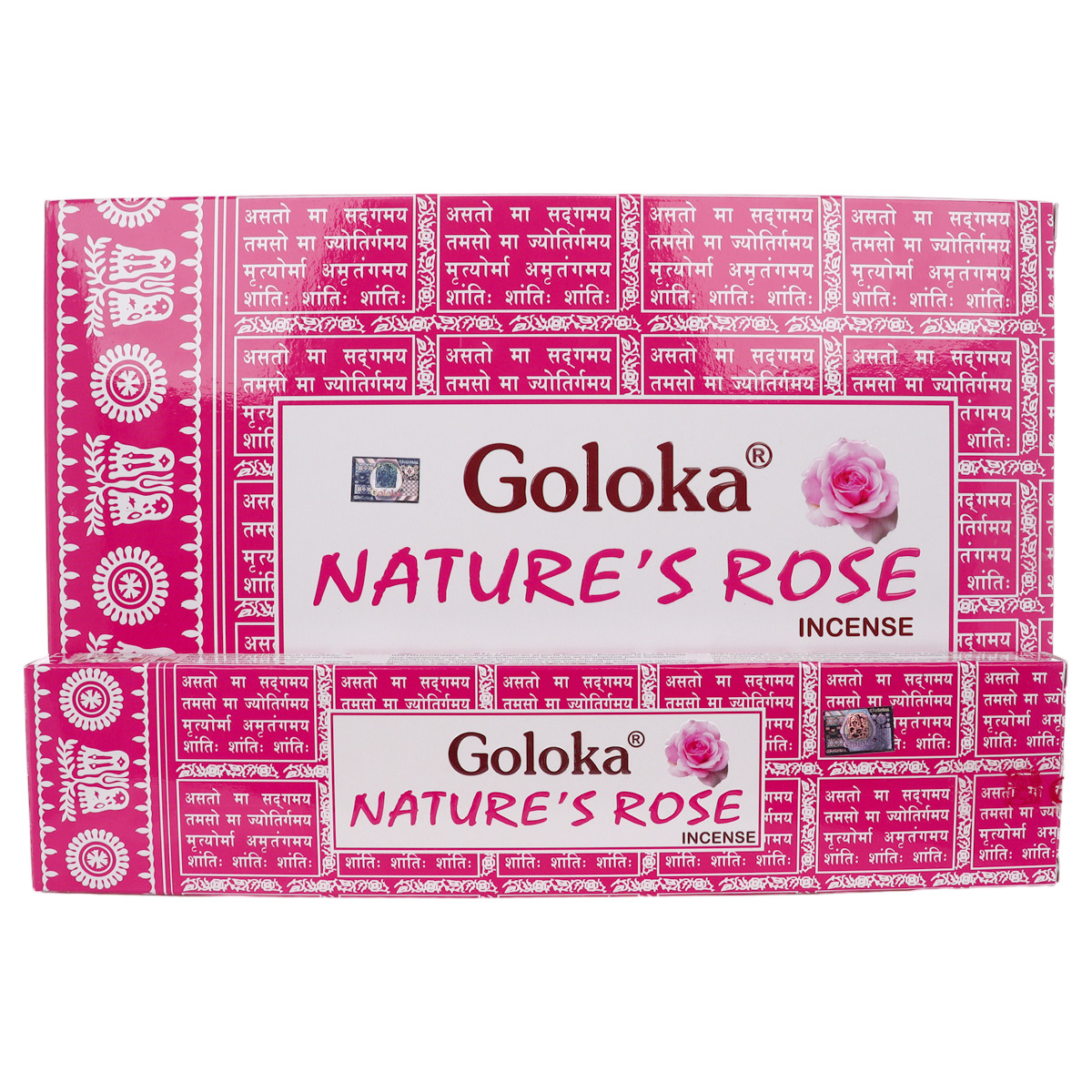 Boîte de 12 paquets de bâtonnets d'encens collection Goloka 15 g. Plusieurs modéles.