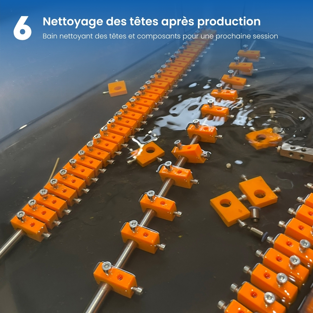 Nettoyage après production